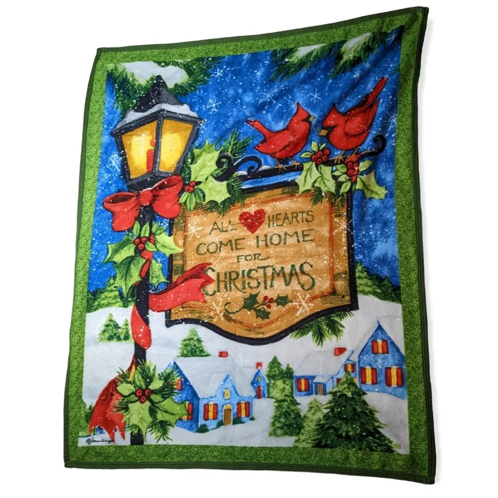 Collective Goods Light Fleece Christmas Blanket
